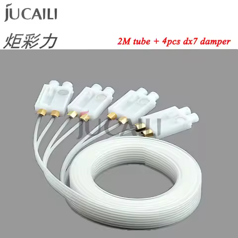 JCL DX7 Ink Damper Set for Epson DX7 F189010 F196000 Print Head Dumper for Zhongye Titan-jet Wit-col