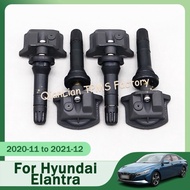 4pcs 52940-L1100 Tyre Pressure Sensor For Hyundai Elantra Ioniq 5 Santa Cruz Sonata Tucson 433MHz 52