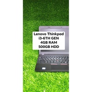 BAJET / BUDGET STUDENT/GAMING LAPTOP LENOVO THINKPAD E560 SPEC : i3 6TH GEN, 4GB RAM, 320GB HDD "PC 