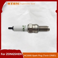 OTOM Motorcycle Spark Plug Torch CR8EI High Performance Ignition For ZONGSHEN ZS182MN NC300S GR BRZ 