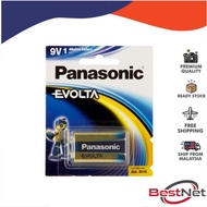 Original Panasonic Evolta 9V Alkaline Battery 9V 6LR61EGM/1B