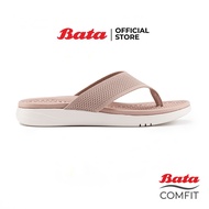 Bata บาจา Comfit รองเท้าเพื่อสุขภาพแบบหูหนีบ สวมใส่ง่าย น้ำหนักเบา สำหรับผู้หญิง สีชมพู รหัส 6715722