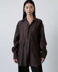 AIMER - Oversized Shirt with AIMER Embroidery