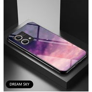 For Oppo Reno 7 7z Pro Reno7 Z 4G 5G Tempered Glass Phone Case Soft TPU Edge Shockproof Hard Protection Back Casing Cover
