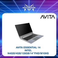 AVT-NE14A2MYC43A-CRB AVITA ESSENTIAL 14 INTEL N4020/4GB/128GB/14"FHD/W10HS/CONCRETE GREY(BAG)