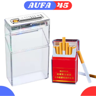 KOTAK ROKOK TRANSPARAN DENGAN KOREK API TEMPAT ROKOKK KEREN PLUS KOREK ISI 20 KOTAK ROKOK 20 SLOT RO