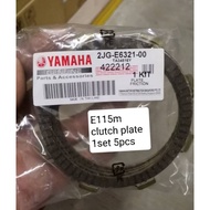 YAMAHA E115M - CLUTCH SHOE CLUTCH PLATE SET OEM (READY STOCK SABAH SARAWAK)
