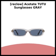 [reclow] Acetate TUTU Sunglasses GRAY / Korean Sunglasses / Acetate Frame / 100% Genuine by reclow