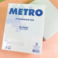 Iklin Excellent Intermediate Pad Paper Long Pad Writing Pad 10 Pads In One Pack for Grade 5,6
