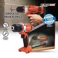 JIONGJIE 21V Cordless Drill XW21 compatible Double Speed Driver Portable Electric Drill