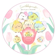 角落小顆伴 - 日本角落生物花款圓形面巾毛巾 日本製 (平行進口)