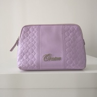 original Oroton lavender pouch