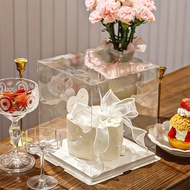 6/8/10/12inch Transparent CakeBox Gift Box Transparent Cake Box
