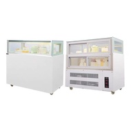 CAKE DISPLAY CHILLER WITH HIDDEN STORAGE