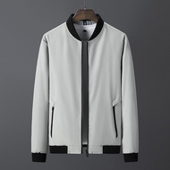 Plus Size M-8XL Men Jacket  Casual Loose Bomber Jacket Fat Windproof Slim Fit 6XL/7XL/8XL