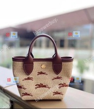 新款 瓏驤 Longchamp Le Pliage Collection 草編包9 hkpowerbuy.  禮物 情人節 手袋 背囊 斜孭袋 tote包 銀包 雙肩包