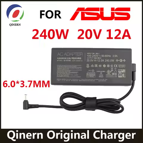 20V 12A 240W 6.0*3.7MM Charger ADP-240EB B Laptop adapter For ASUS ROG Strix Scar 15 GX550LXS RTX208