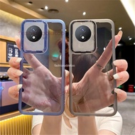 Casing For Vivo Y02 s Y02s Y02 A Y02A Y02 T Y02T Y 02s Square Plated Phone Case Fashion Couple Soft 