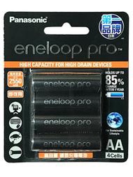 日本製 國際牌 Panasonic eneloop pro 台灣公司貨 買4顆贈電池盒 3號 4號 低自放充電池 電池