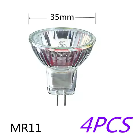 4PCS spotlight MR11 6V 5W MR11 6V 10W MR11 6V 20W MR11 12V 10W MR11 12V 20W MR11 12V 35W MR11 220V 2