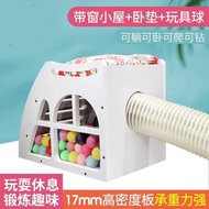 8 Pet Ferret Ocean Ball House Happy Box Fun Porous Drillable Multifunctional Ladder Climbing Splicin