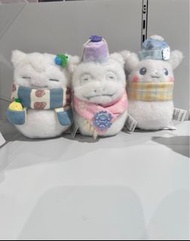 [現貨 ]雪人 比卡超 卡比獸 呆呆獸 Pokemon Center 雪人系列 冬季毛絨公仔