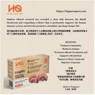 HQ lingzhi  Gano singapore Cracked Spores Lingzhi Capsule 30pcs x 1box 灵芝破壁孢子粉  Health Supplement