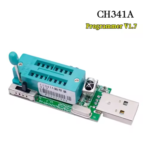 CH341A Programmer V1.7 1.8V Level Shift W25Q64FW W25Q128FW Gd25LQ64