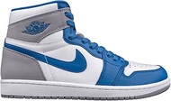 Men's Jordan 1 Retro High OG True Blue/White-Cement Grey (DZ5485 410) - 9