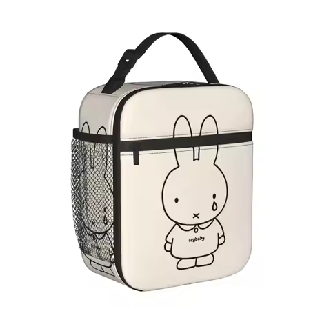 Miffyy CRYBABY Insulated Lunch Bags High Capacity Reusable Cooler Bag Tote Lunch Box Beach Picnic Fo