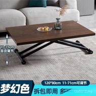 Dining Table Small Apartment Liftable Small Dual-Use Storage Foldable Table Table Small Coffee Table