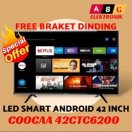 COOCAA Smart LED TV 42 Inch 42CTC6200 Android TV