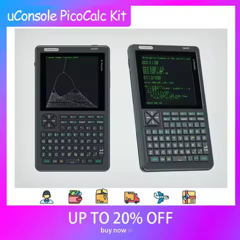 uConsole PicoCalc Kit, ClockworkPi v2.0 with Raspberry Pi Pico-H 264kb Powered Handheld for tinkerer