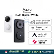 Global [LATEST] AQARA G410 Doorbell Camera Hub 2K Resolution Matter Zigbee 2.4G/5Ghz Google Alexa