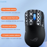 Cool3C Mouse Grip Tape Sticker Non Slip Suck Sweat For ROG Keris 2/2 Ace Wireless Gaming Mouse Anti-