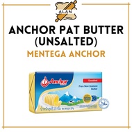*KUCHING, SARAWAK ONLY*【227GM - UNSALTED】ANCHOR PAT BUTTER | 无盐牛油