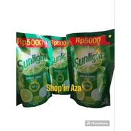[ 2pcs ] Sunlight liquid 5000s, lime scented dishwashing soap