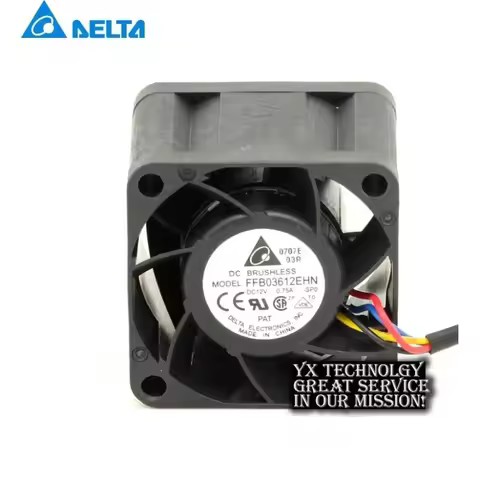 1pcs FFB03612EHN 3628 36mm 12V 0.75A double ball bearing miniature cooling fan violence for Delta 36