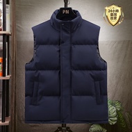 Thermal Vest Jacket Cotton Autumn Winter Men's Black Cold-Proof Korean Vest Men