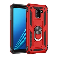 Shockproof Armor Case for Samsung Galaxy A2 Core Phone Cover for A6 2018 / A6 Plus 2018 / A7 2018 / A8 2018 / A8 Plus 2018 / A9 2019 / A9 Star Pro / A9S