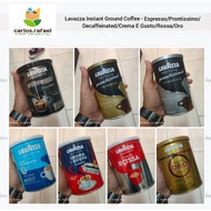 [Made In Italy] Lavazza Gluten Free Instant Ground Coffee - Prontissimo/Espresso/Decaffeinated/Crema