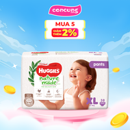 Tã quần siêu cao cấp Huggies Platinum Nature Made XL 38 miếng