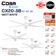 ALPHA COSA CX20 5B / CX20 5B LED 40 46 56 Inches 3CCT DC Motor 12 R/F Remote Control Dimmable LED Ce