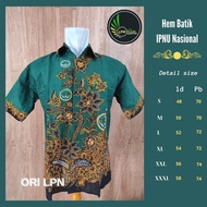 BATIK IPPNU NASIONAL DEWASA BLUS IPPNU SERAGAM IPPNU NASIONAL / BAJU IPPNU NASIONAL