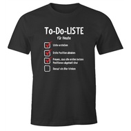 Hot selling men's T-shirts T-Shirt To do Liste für Heute lustiges Trink Shirt Saufen Bier Party