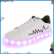AIME Men/Women students ghost dance luminous shoes USB rechargeable led light sneaker Women's Shoes