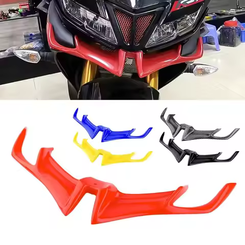 Motorcycle Front Fairing Winglet Wing Cover Trim For R15 V3 2017-2020 Shark Fin Beak Motorcycle Deco