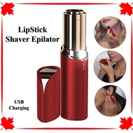 Portable Lipstick Shaver Women Epilator 💄 Trimmer Hair Removal Machine Epilator Women Armpit Painless Pencukur Bulu 除毛器