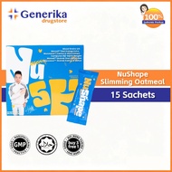 [Generika Drugstore] NuShape Mixed Grains Meal Replacement 15 Sachets Morosil Mucosave Fat Burner Ku