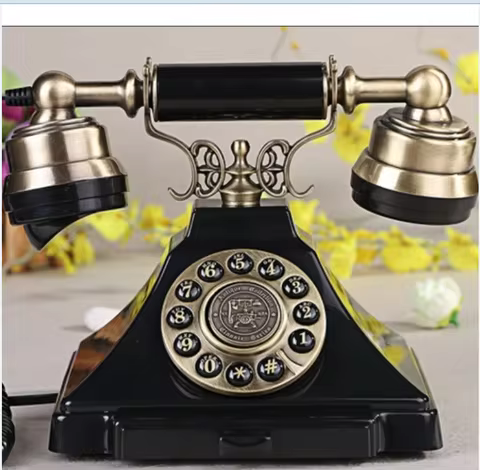 Classica American style antique corded phone fashion home telephone 1938
